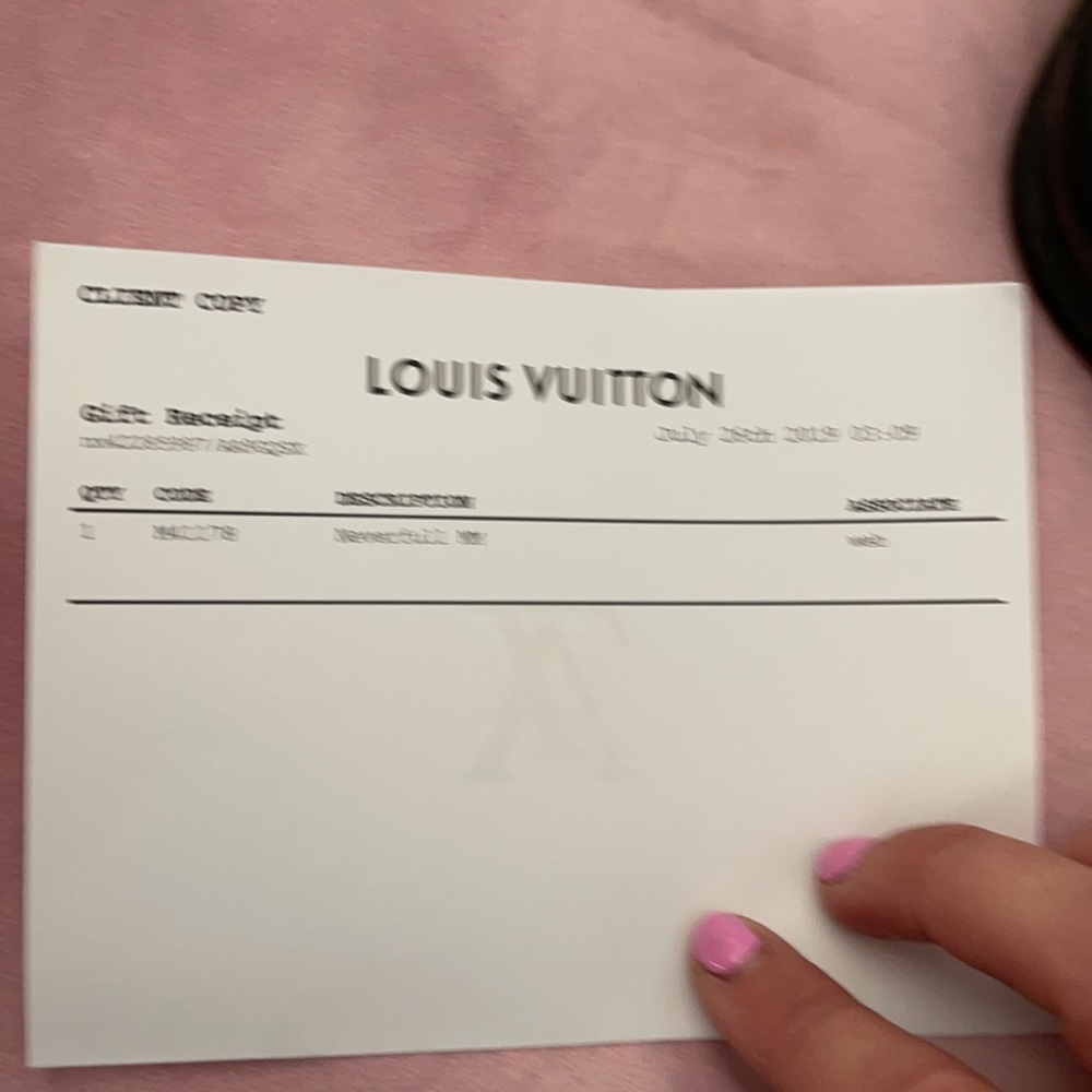 Louis Vuitton never full MM FUCHSIA - Picture 3 of 3